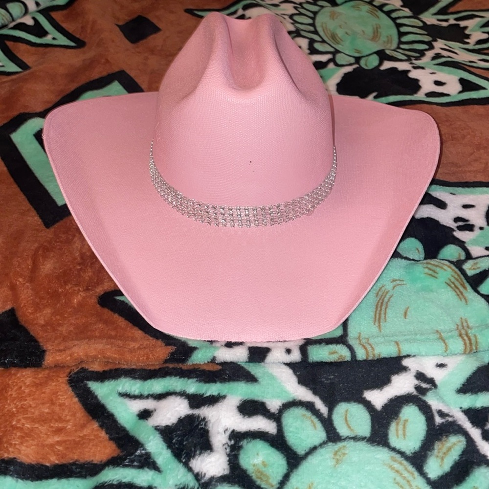 pink cowgirl hat